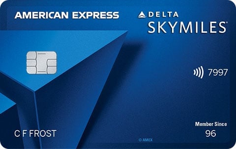 Delta SkyMiles Blue card