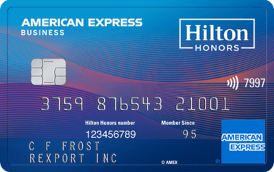 Hilton Honors Business card