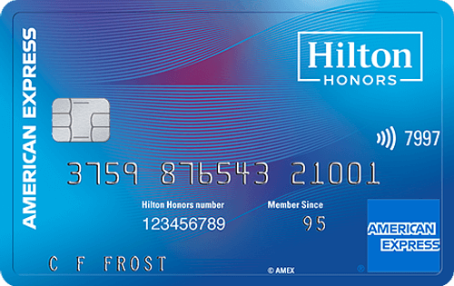 Hilton Honors card
