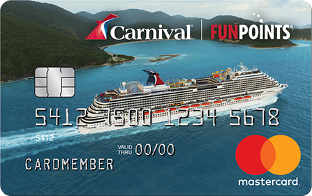 Carnival World Mastercard card