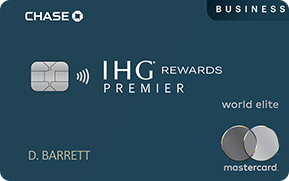 IHG Premier Business card
