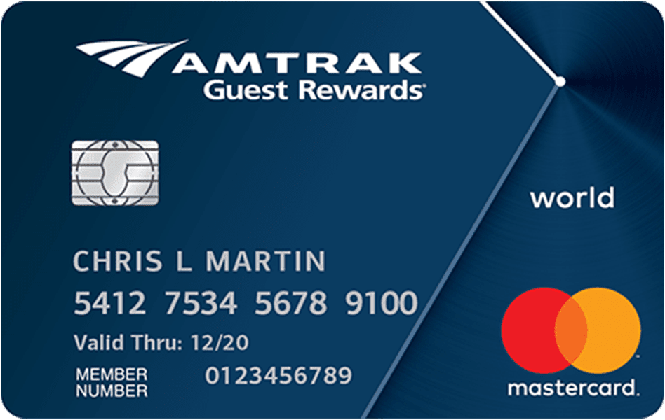 Amtrak Guest Rewards card