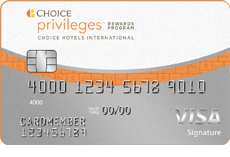 Choice Privileges card